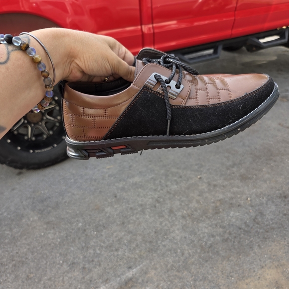 Other - Brown and Black Men's Casual Shoes